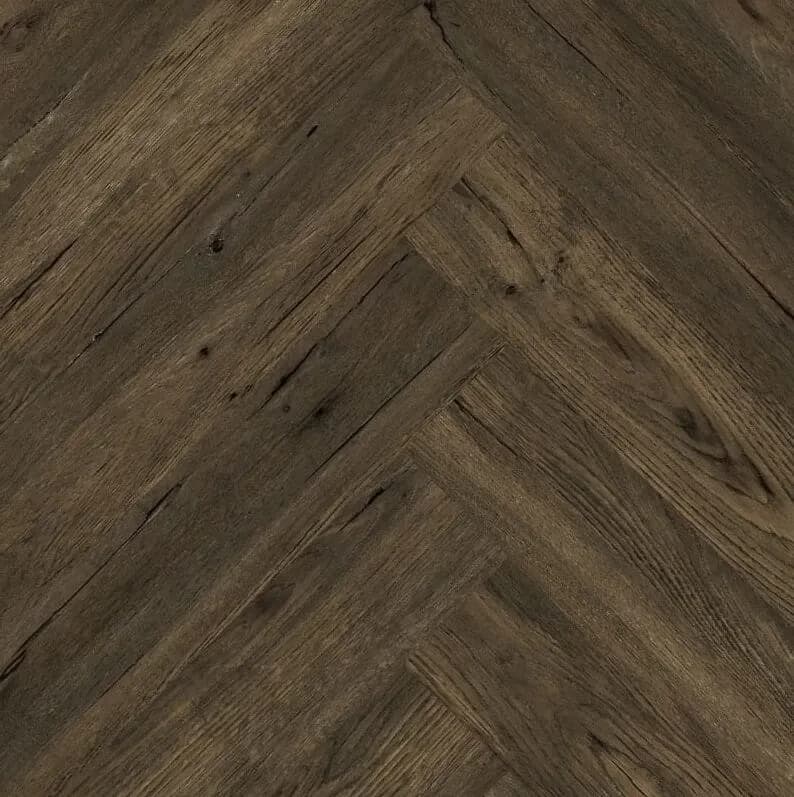 Shepard Chestnut Podłogi z Natury – Jodełka – panel winylowy SPC na klik 5 mm